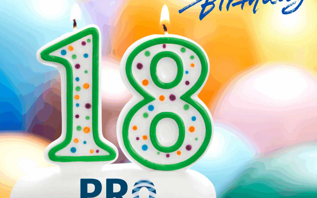 HAPPY 18TH BIRTHDAY – PRO STRUCTURES LIMITED